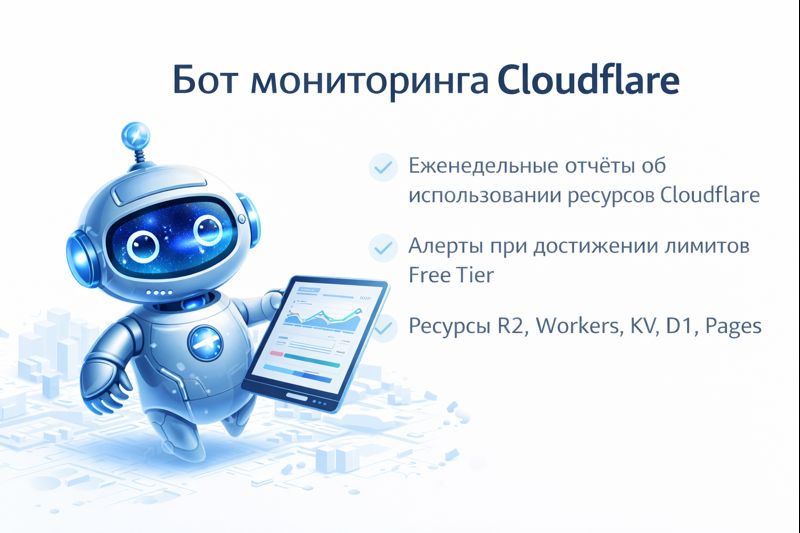 Бот мониторинга Cloudflare